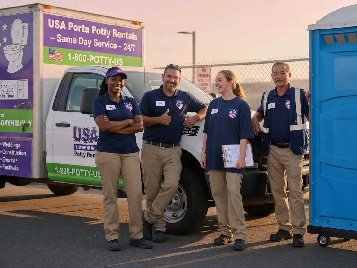 Porta Potty Rental company in Lockbourne, OH